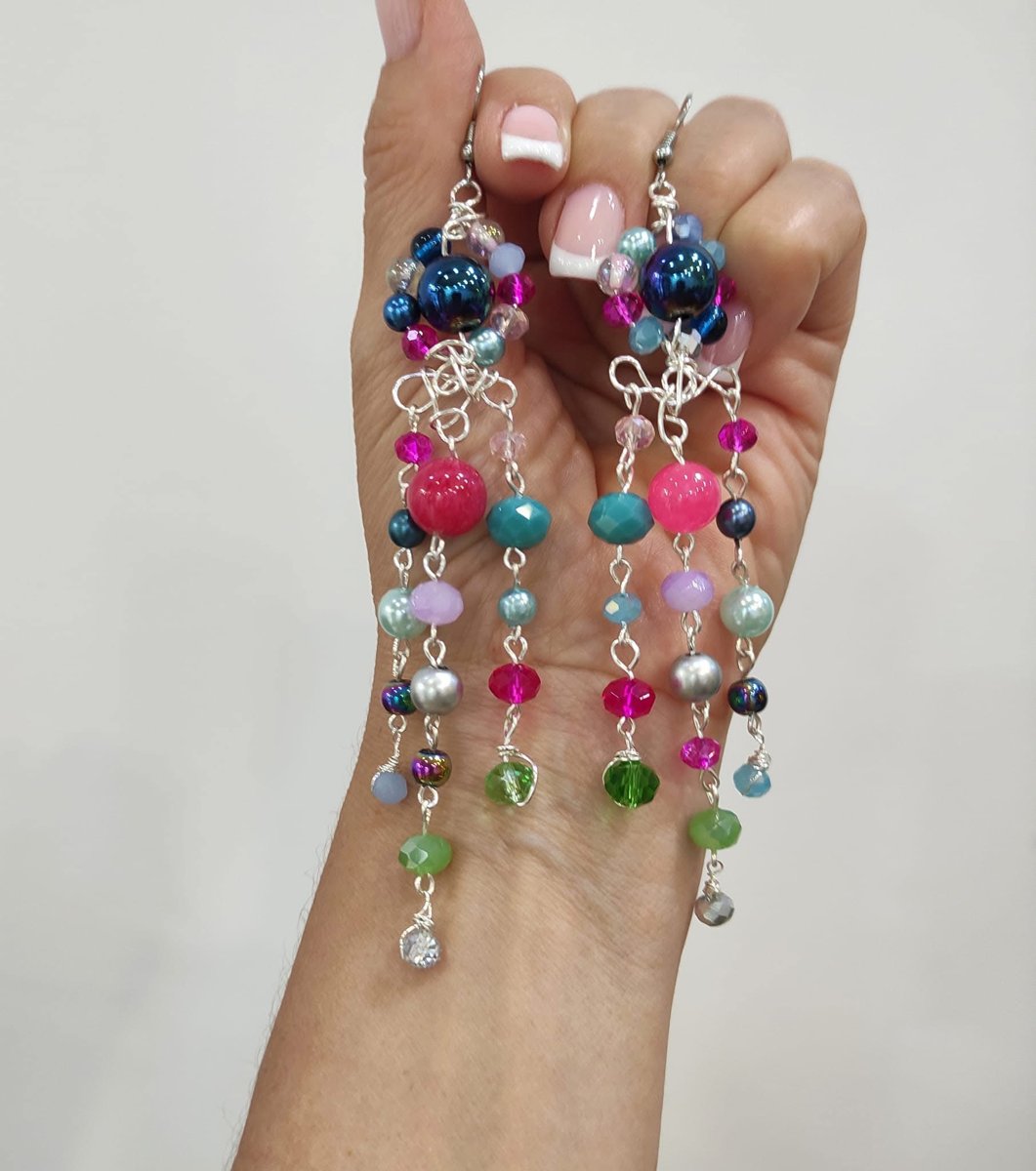 Orecchini multicolor